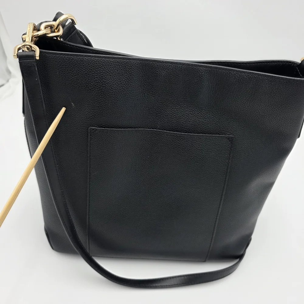Michael Kors Black Hayes Bucket Bag - Picture 10 of 10